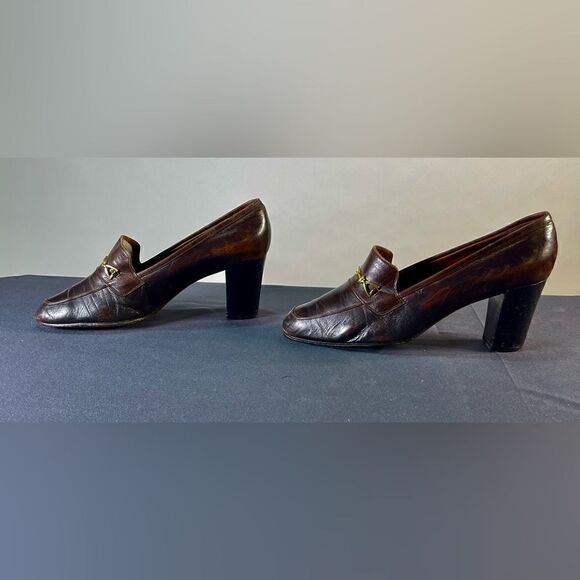 GUCCI - Vintage Leather Loafer - Picture 5 of 10